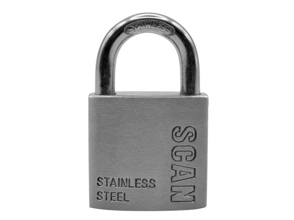 Scan SCAPLSS32 Stainless Steel Padlock 32 SCAPLSS32 |