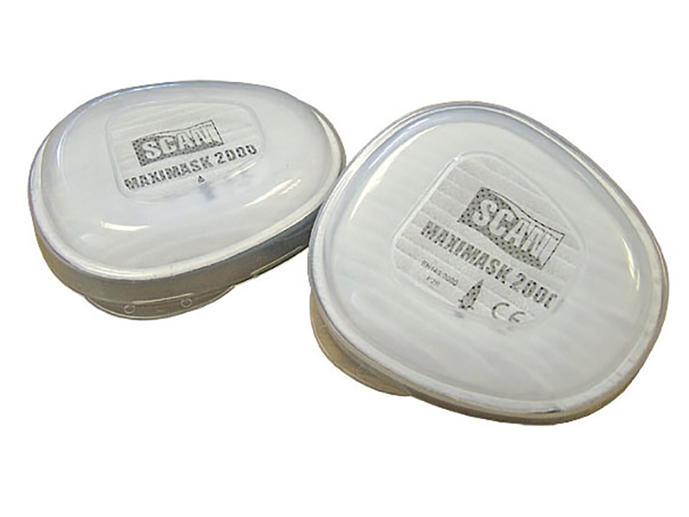 Scan SCAPPECARTP2 Twin Filter Replacement Cartridge P2 (Pack of 2) |