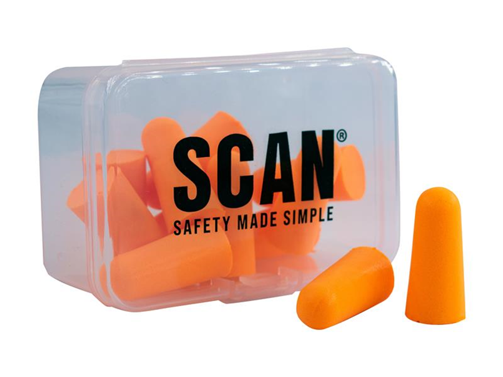 Scan SCAPPEEARPL Tapered Foam Earplugs (6 Pairs) |