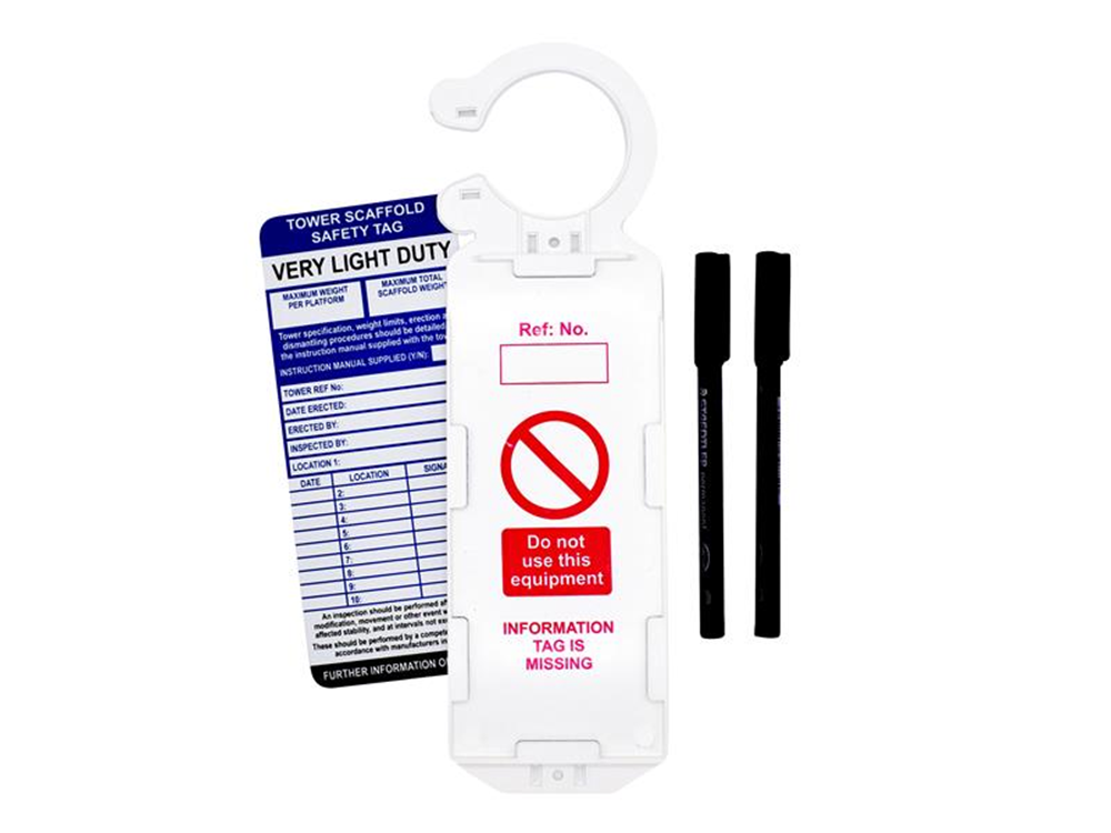 Scan SCATOWTAGB Tower Tag Kit - 10 Kits per Box |