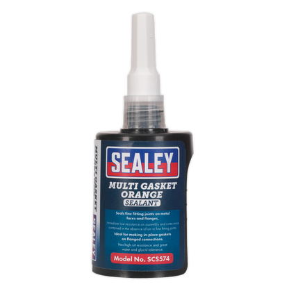 SEALEY - SCS574 Multi Gasket Sealant Orange 50ml