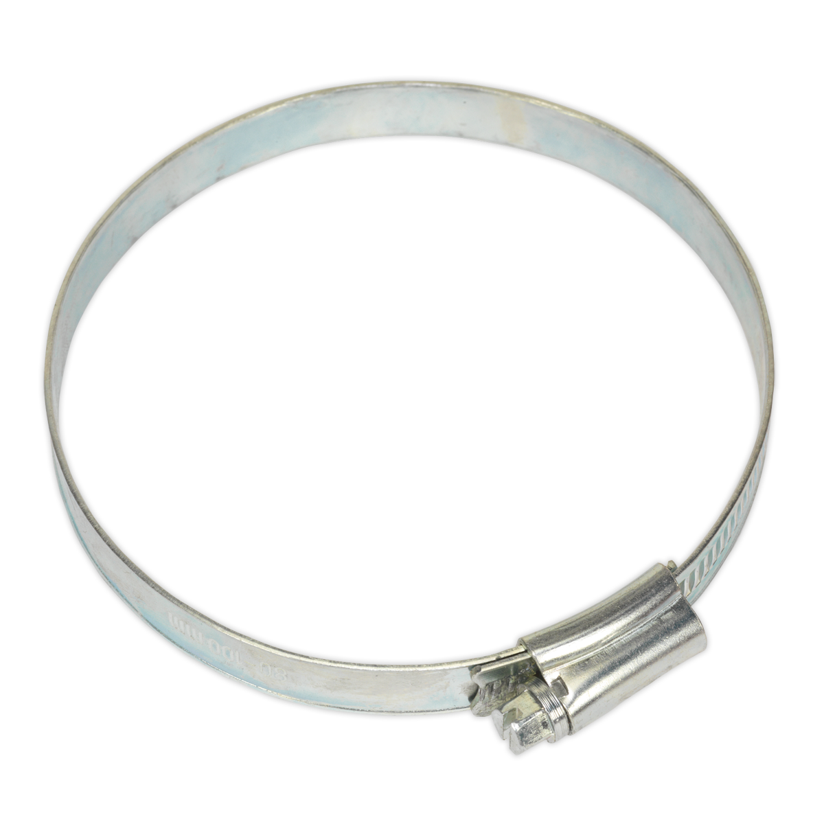 SEALEY - SHC4X Hose Clip Zinc Plated �80-100mm Pack of 10