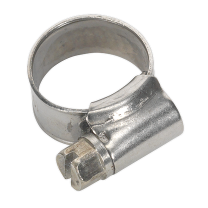 SEALEY - SHCSS000 Hose Clip Stainless Steel �10-16mm Pack of 10