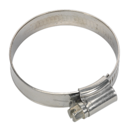 SEALEY - SHCSS1X Hose Clip Stainless Steel �35-51mm Pack of 10
