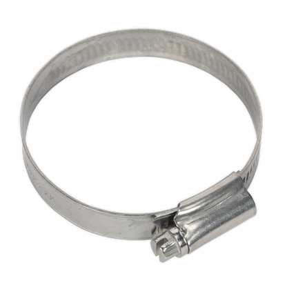 SEALEY - SHCSS2A Hose Clip Stainless Steel �44-64mm Pack of 10