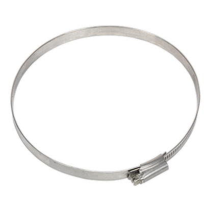 SEALEY - SHCSS6 Hose Clip Stainless Steel �130-150mm Pack of 5
