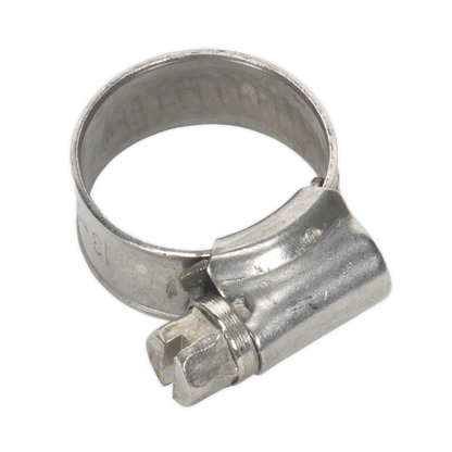 SEALEY - SHCSSM00 Hose Clip Stainless Steel �13-19mm Pack of 10