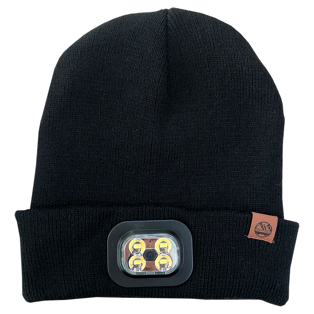 Six Peaks LED Lighted Beanie Hat Black