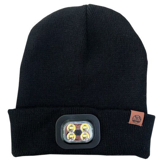 Six Peaks LED Lighted Beanie Hat Black