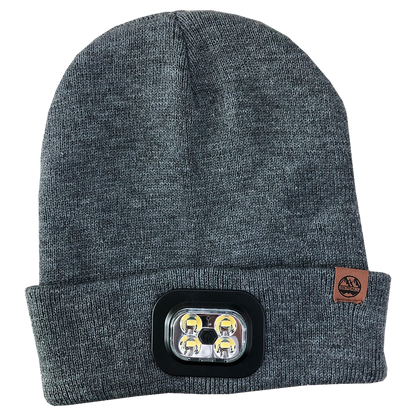 Six Peaks LED Lighted Beanie Hat Grey