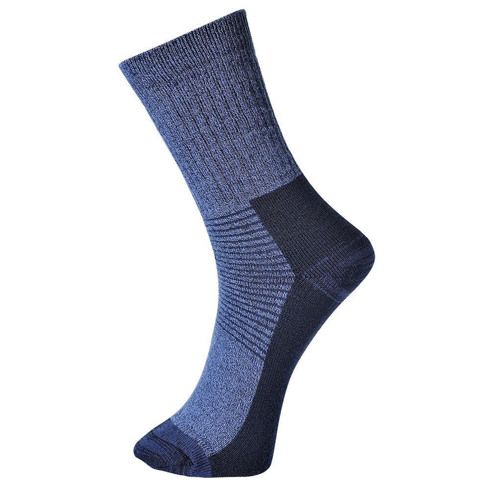 Portwest SK11BLU39-43 -  sz 39-43 Thermal Sock - Blue