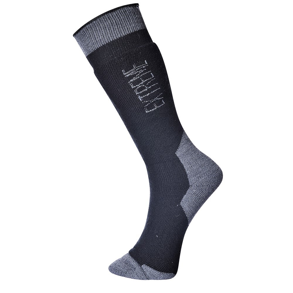 Portwest SK18BKR44-48 -  sz 44-48 Extreme Cold Weather Sock - Black