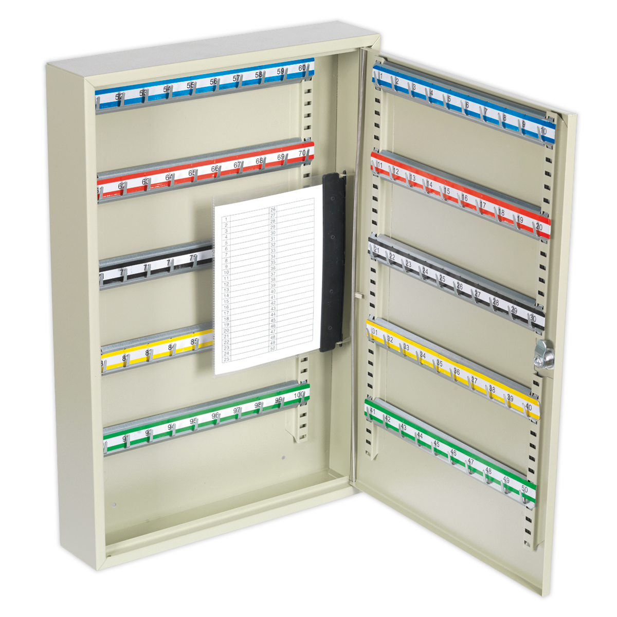 SEALEY - SKC100 Key Cabinet 100 Key Capacity
