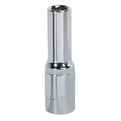 SEALEY - SP1211D WallDrive� Socket 11mm Deep 1/2"Sq Drive Fully Polished