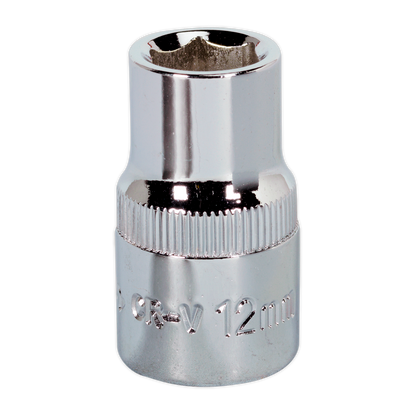 SEALEY - SP1212 WallDrive� Socket 12mm 1/2"Sq Drive Fully Polished