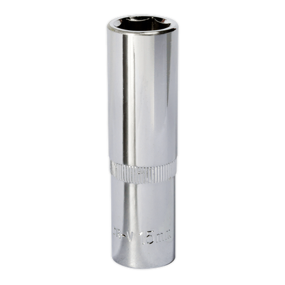 SEALEY - SP1215D WallDrive� Socket 15mm Deep 1/2"Sq Drive Fully Polished