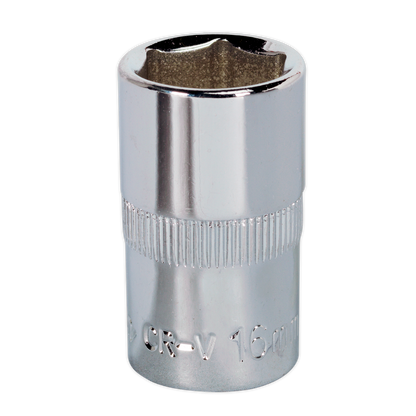 SEALEY - SP1216 WallDrive� Socket 16mm 1/2"Sq Drive Fully Polished