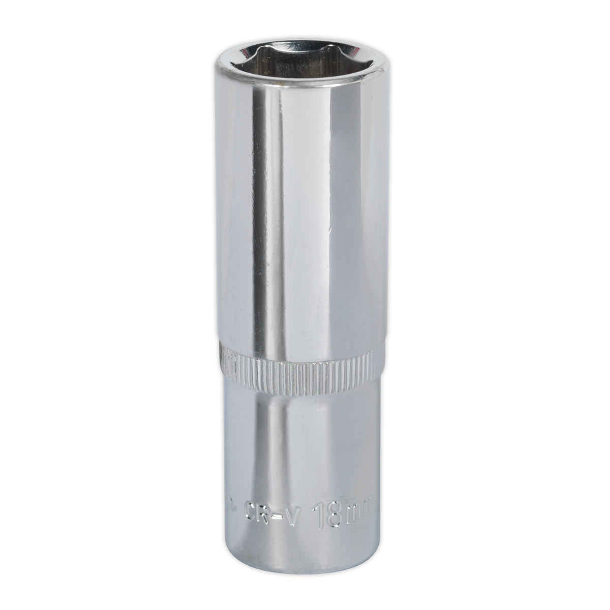SEALEY - SP1218D WallDrive� Socket 18mm Deep 1/2"Sq Drive Fully Polished