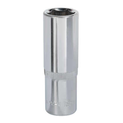 SEALEY - SP1218D WallDrive� Socket 18mm Deep 1/2"Sq Drive Fully Polished