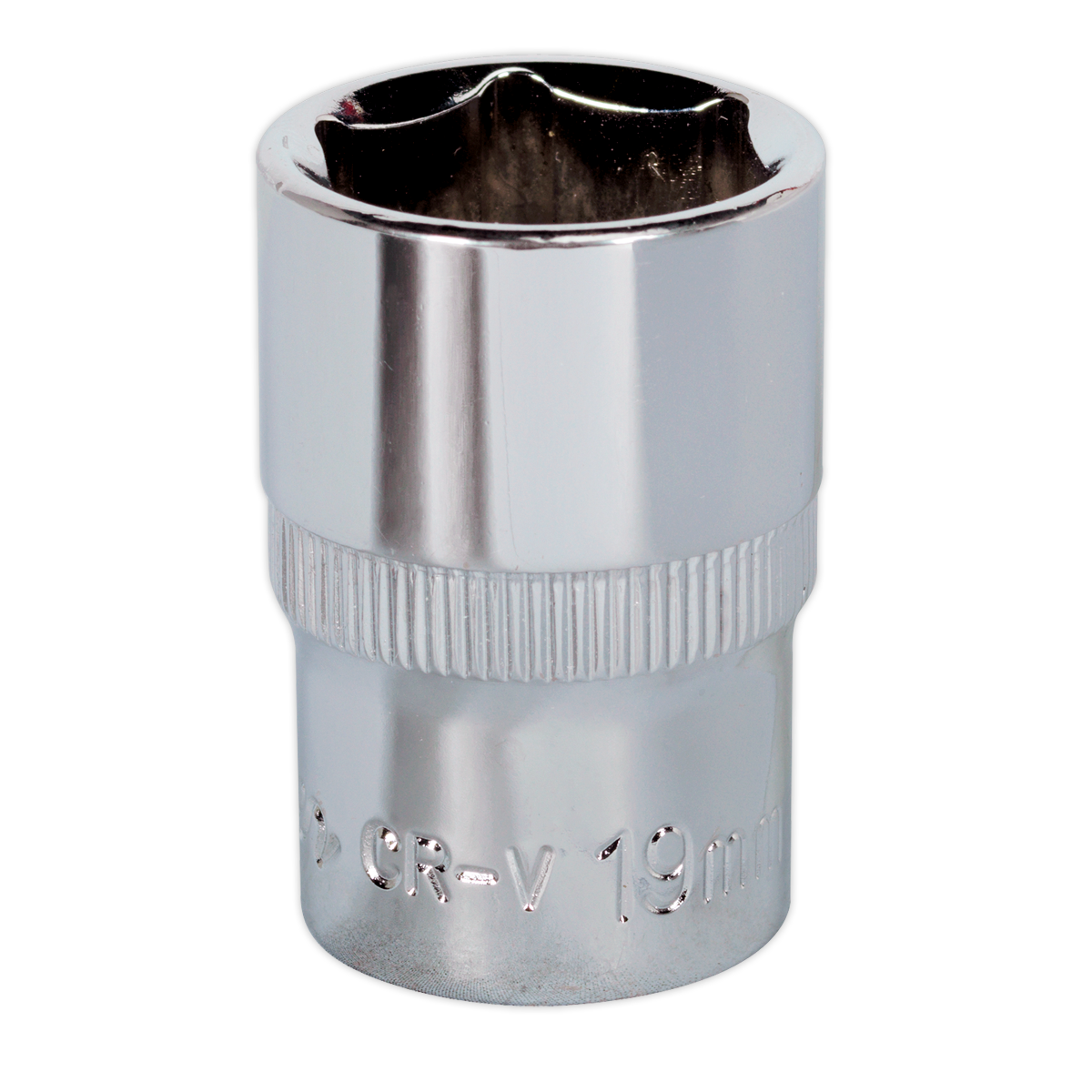 SEALEY - SP1219 WallDrive� Socket 19mm 1/2"Sq Drive Fully Polished