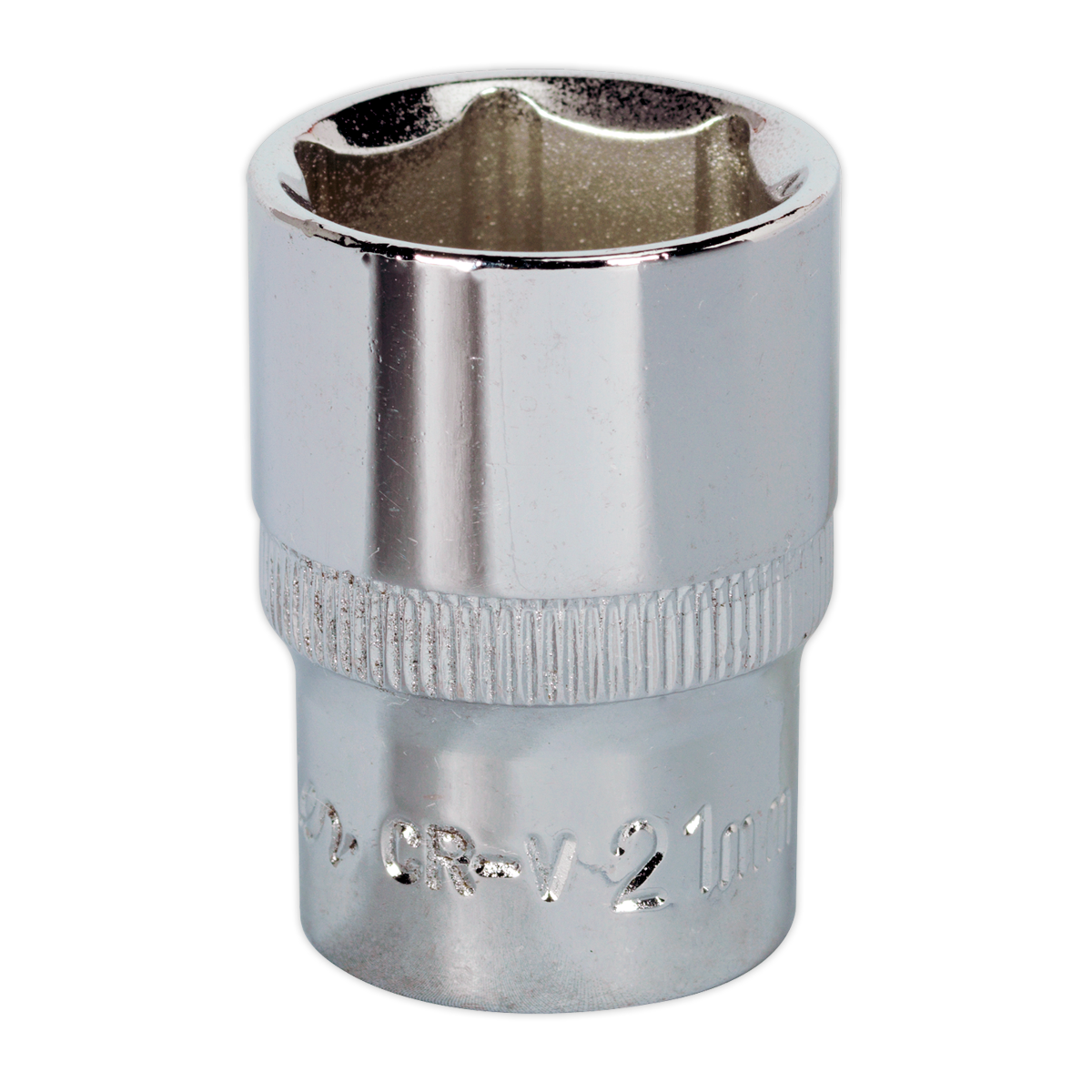 SEALEY - SP1221 WallDrive� Socket 21mm 1/2"Sq Drive Fully Polished