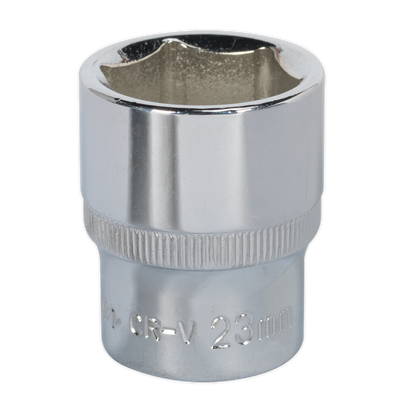 SEALEY - SP1223 WallDrive� Socket 23mm 1/2"Sq Drive Fully Polished