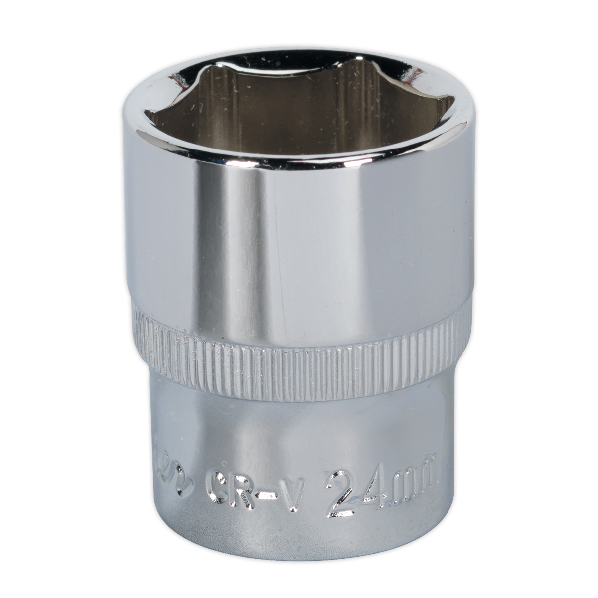 SEALEY - SP1224 WallDrive� Socket 24mm 1/2"Sq Drive Fully Polished