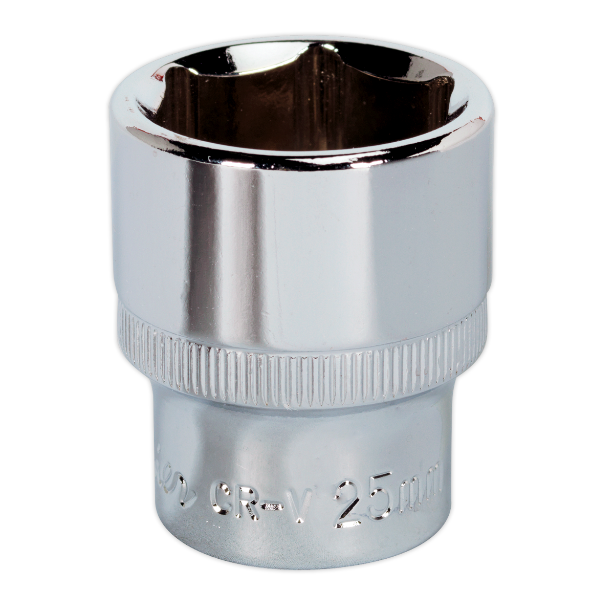 SEALEY - SP1225 WallDrive� Socket 25mm 1/2"Sq Drive Fully Polished
