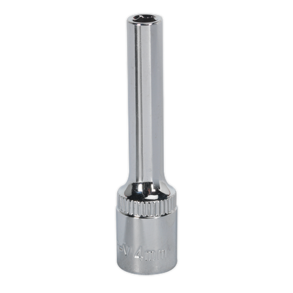 SEALEY - SP1404D WallDrive� Socket 4mm Deep 1/4"Sq Drive Fully Polished