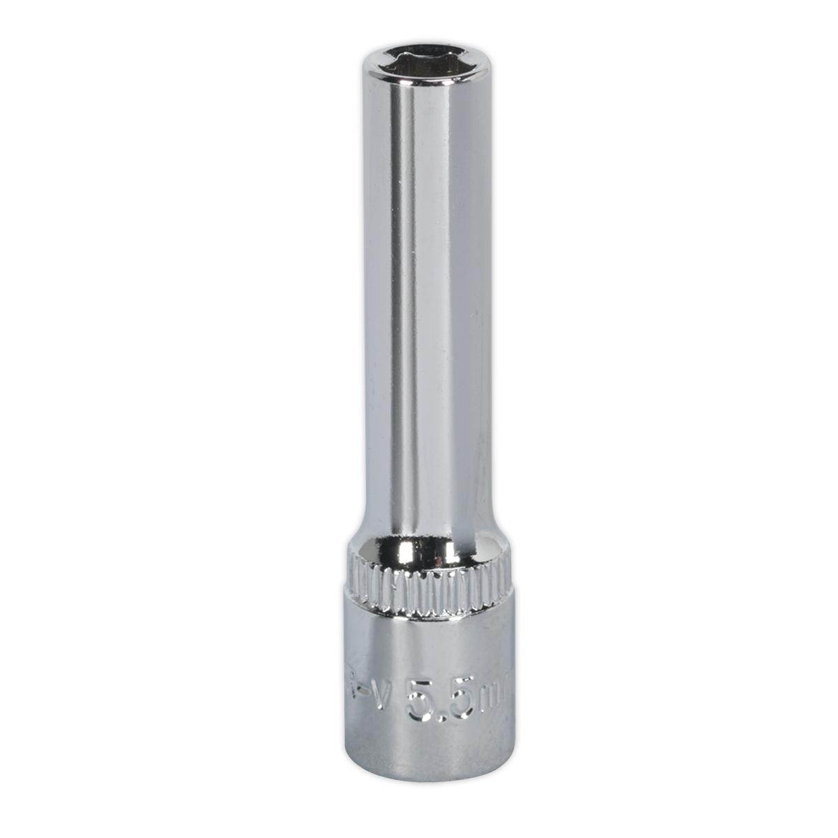 SEALEY - SP14055D WallDrive� Socket 5.5mm Deep 1/4"Sq Drive Fully Polished