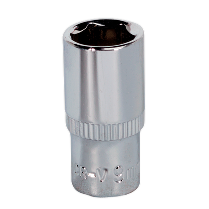 SEALEY - SP1409 WallDrive� Socket 9mm 1/4"Sq Drive Fully Polished
