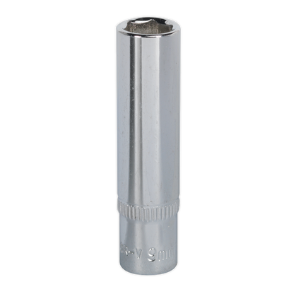 SEALEY - SP1409D WallDrive� Socket 9mm Deep 1/4"Sq Drive Fully Polished