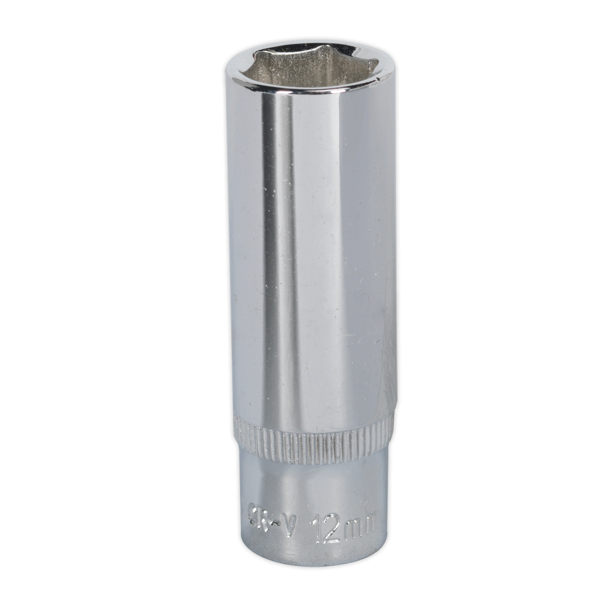 SEALEY - SP1412D WallDrive� Socket 12mm Deep 1/4"Sq Drive Fully Polished