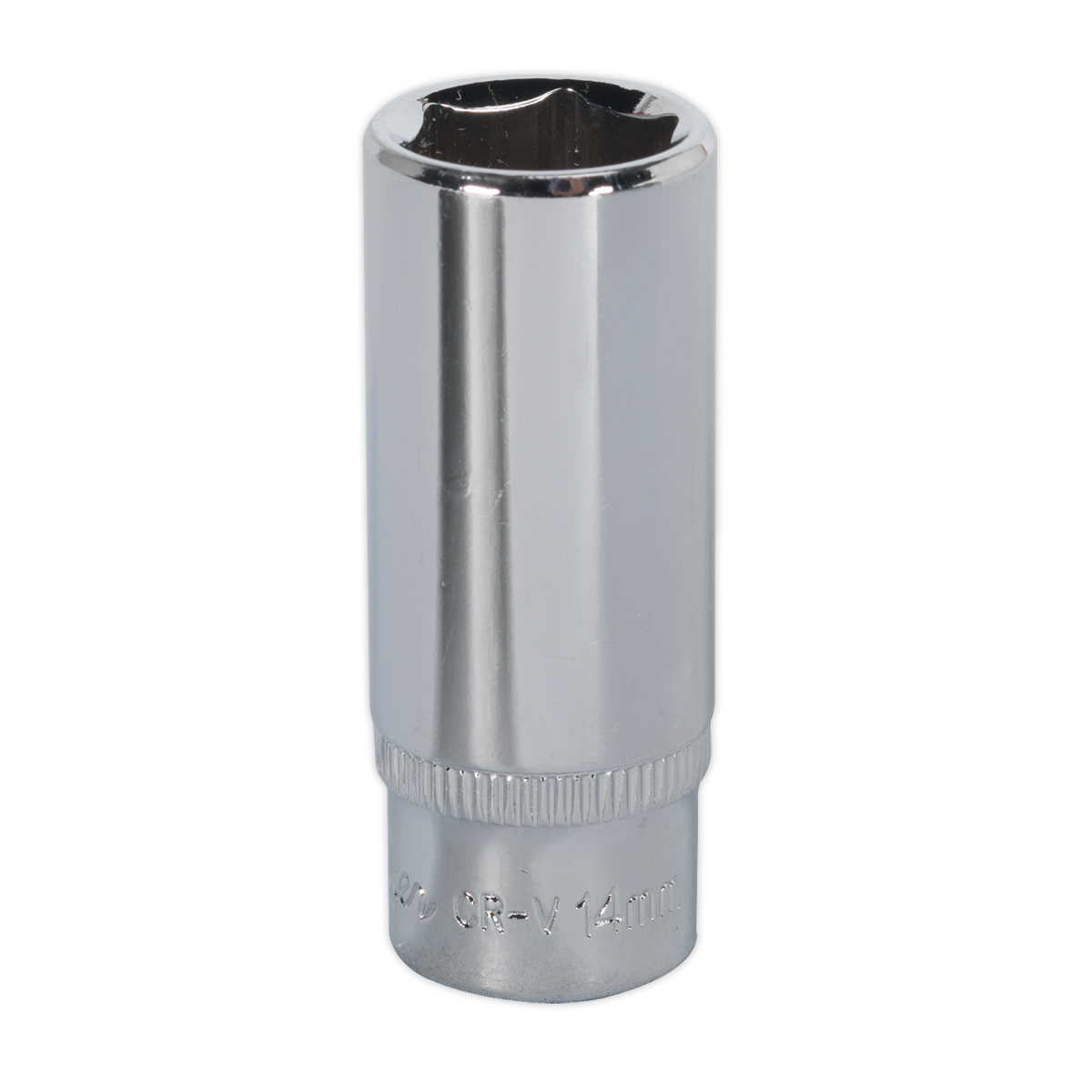 SEALEY - SP1414D WallDrive� Socket 14mm Deep 1/4"Sq Drive Fully Polished