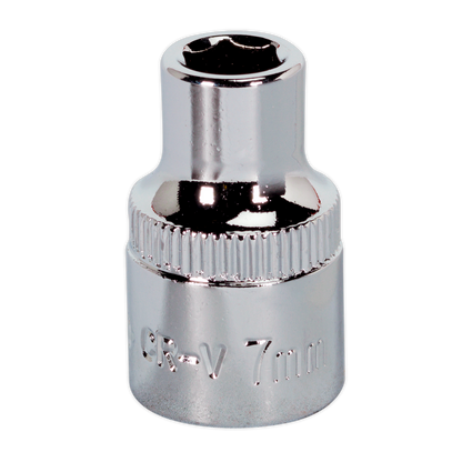 SEALEY - SP3807 WallDrive� Socket 7mm 3/8"Sq Drive Fully Polished