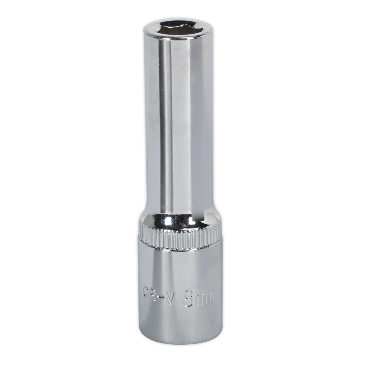 SEALEY - SP3808D WallDrive� Socket 8mm Deep 3/8"Sq Drive Fully Polished