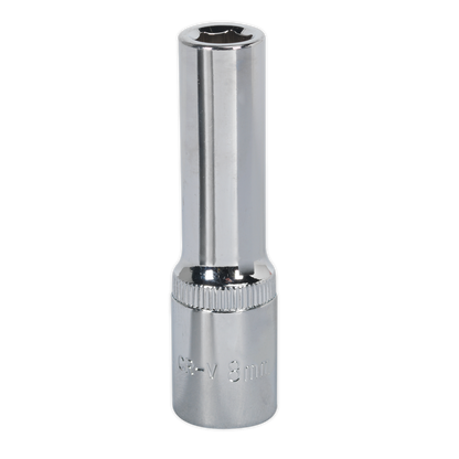 SEALEY - SP3808D WallDrive� Socket 8mm Deep 3/8"Sq Drive Fully Polished