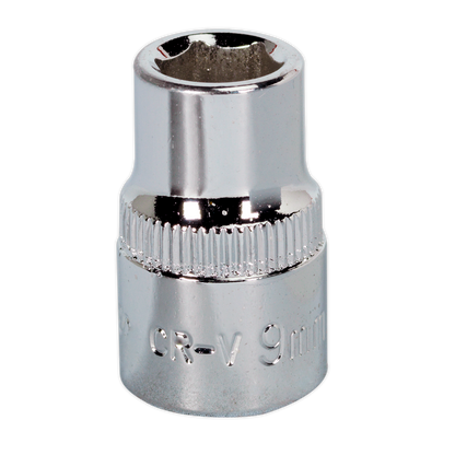 SEALEY - SP3809 WallDrive� Socket 9mm 3/8"Sq Drive Fully Polished