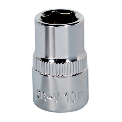 SEALEY - SP3810 WallDrive� Socket 10mm 3/8"Sq Drive Fully Polished