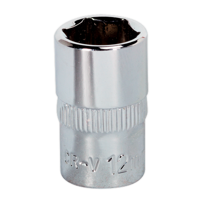 SEALEY - SP3812 WallDrive� Socket 12mm 3/8"Sq Drive Fully Polished
