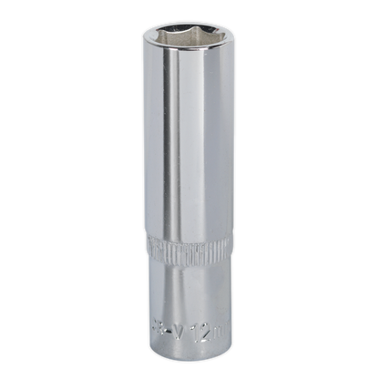 SEALEY - SP3812D WallDrive� Socket 12mm Deep 3/8"Sq Drive Fully Polished
