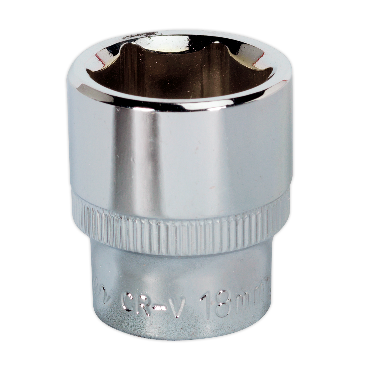SEALEY - SP3818 WallDrive� Socket 18mm 3/8"Sq Drive Fully Polished