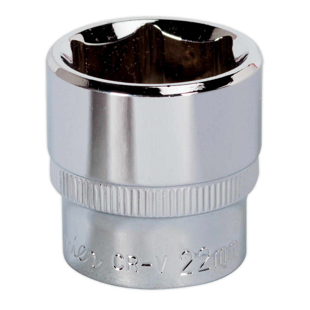 SEALEY - SP3822 WallDrive� Socket 22mm 3/8"Sq Drive Fully Polished