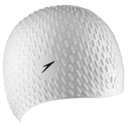 Speedo Bubble Cap White Adult