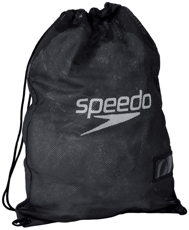 Speedo Equipment Mesh Wet Kit Bag Black