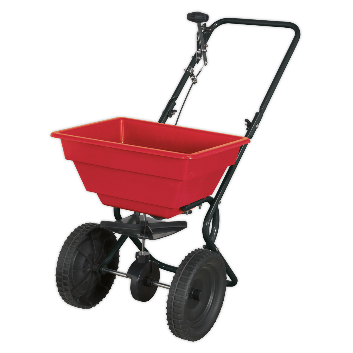 SEALEY - SPB27W Broadcast Spreader 27kg Walk Behind Lightweight