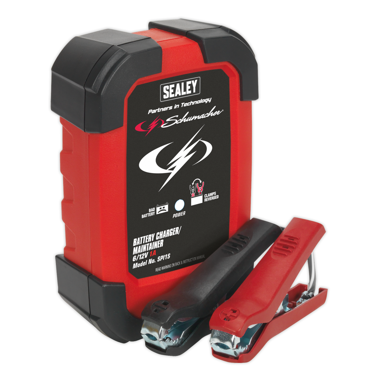 SEALEY - SPI1S Schumacher� Intelligent Speed Charge Battery Charger 1A 6/12V