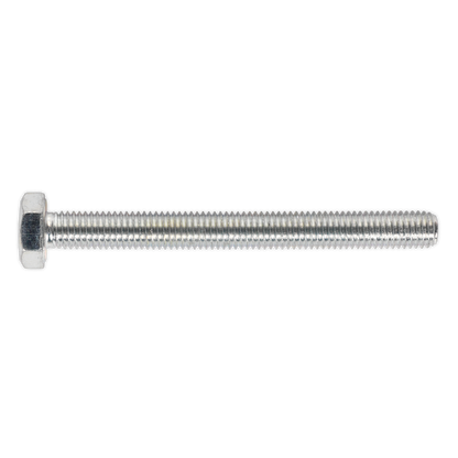 SEALEY - SS10100 HT Setscrew M10 x 100mm 8.8 Zinc Pack of 25
