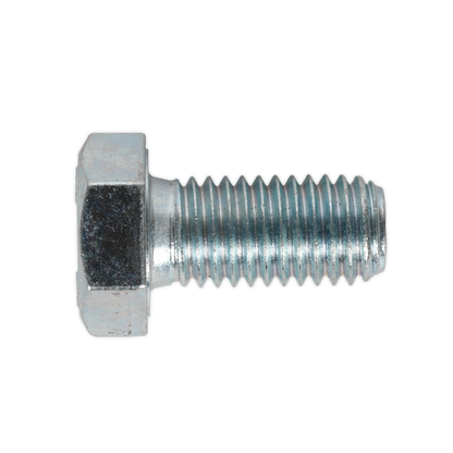 SEALEY - SS1225 HT Setscrew M12 x 25mm 8.8 Zinc Pack of 25