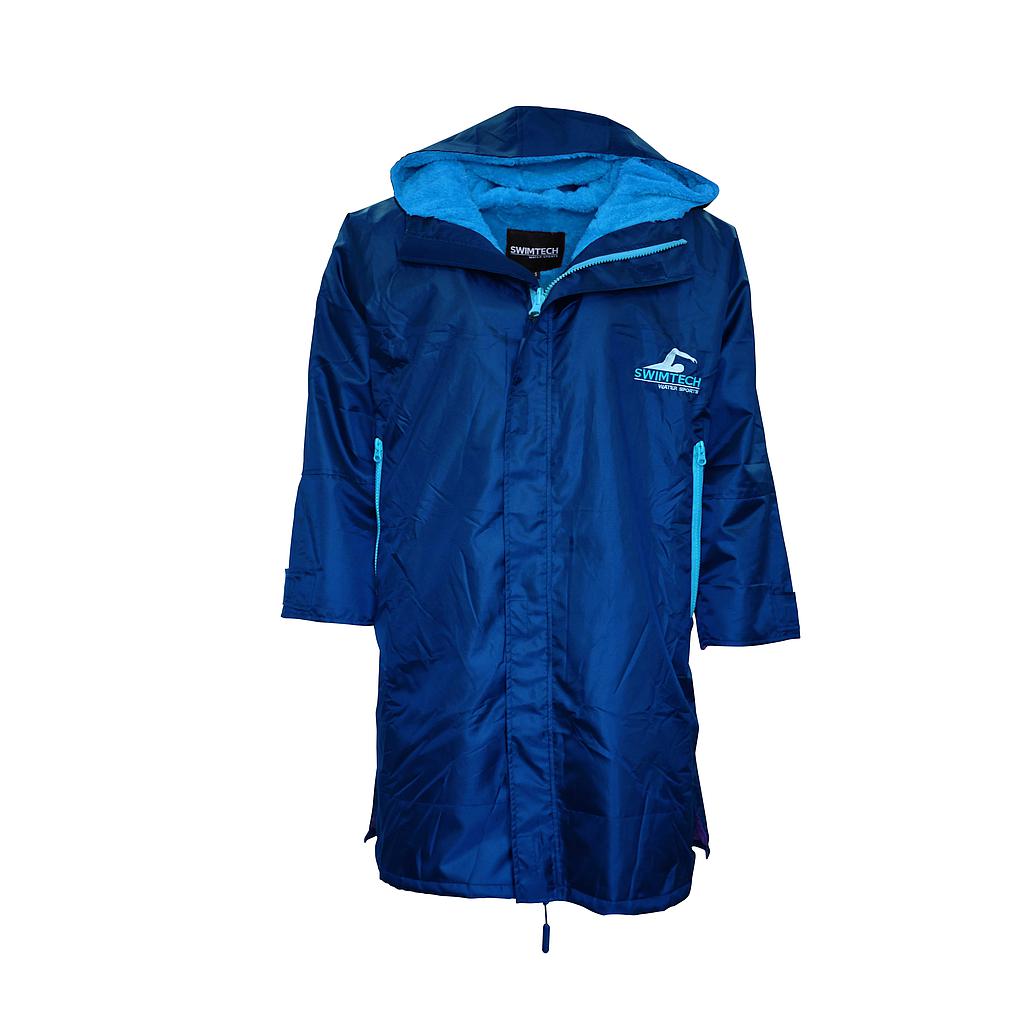 SwimTech Parka Robe Navy/Blue Small